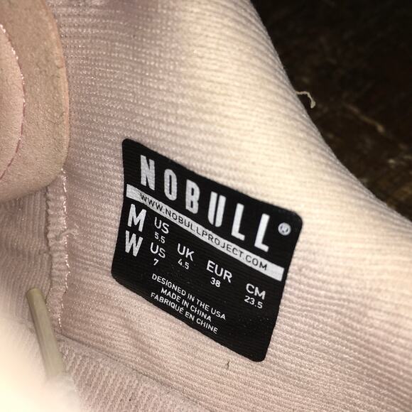 NOBULL Outwork Trainer Shoe Sneaker Pink Womens 7 Mens 5.5 Crossfit Fitness - Picture 10 of 10